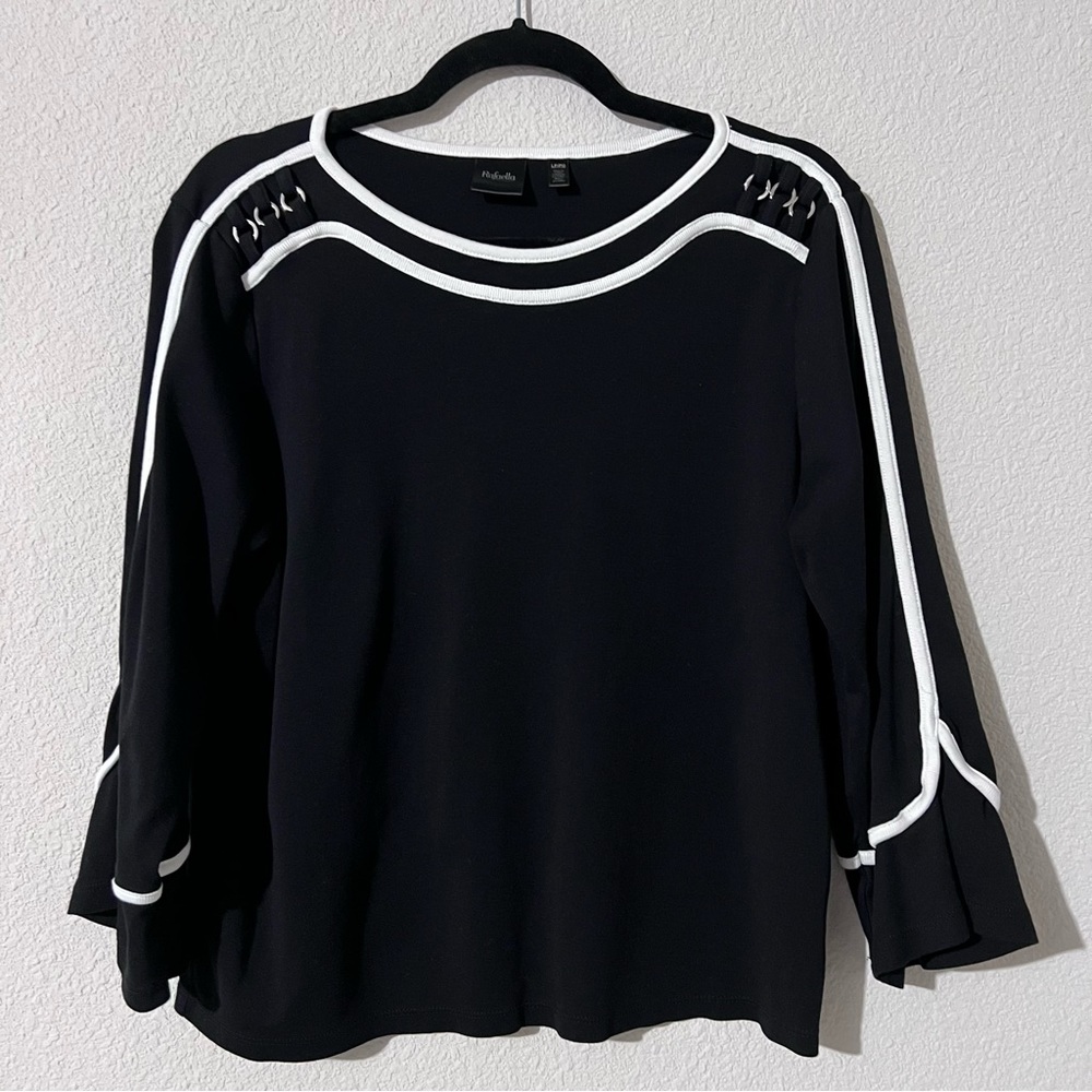Rafaella Women’s Blouse Size Large Petite